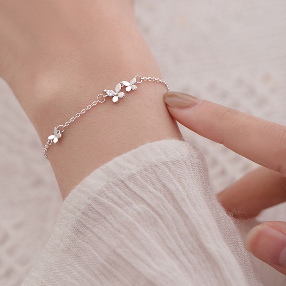 Bracelet Papillon Fin