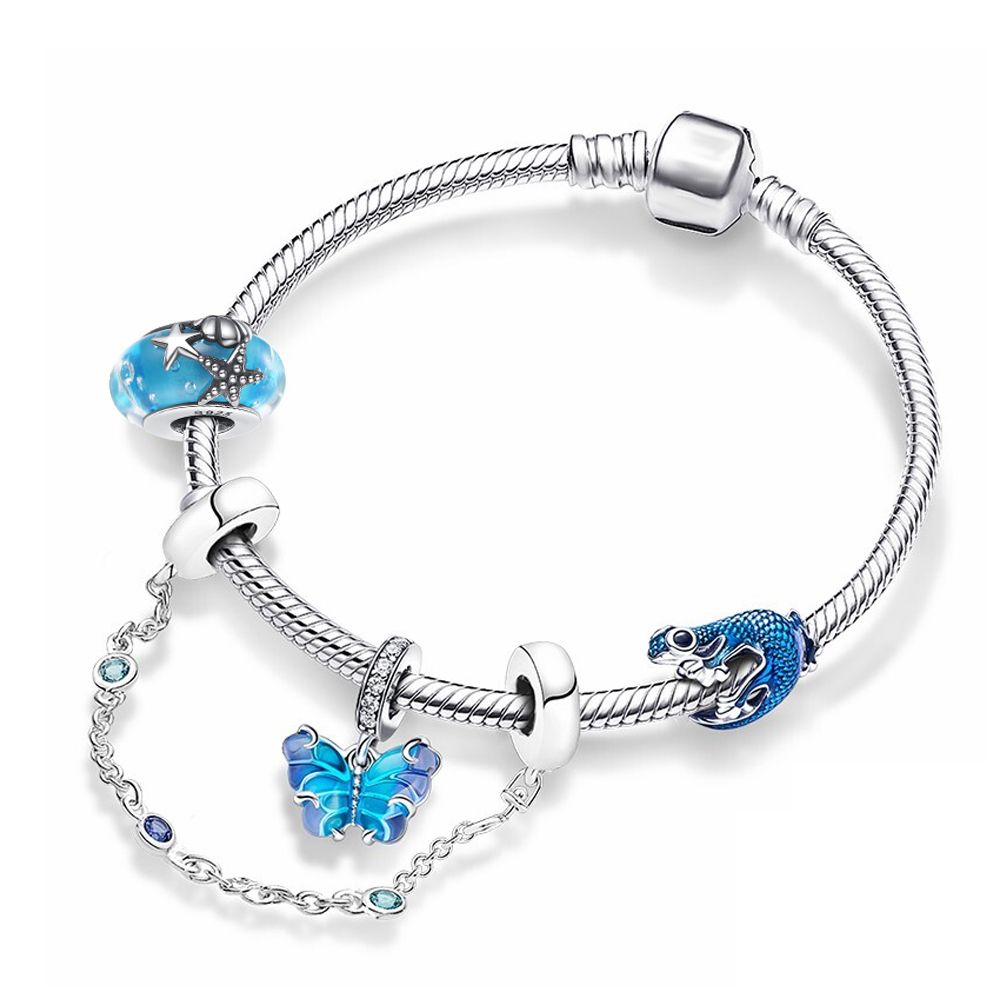 Bracelet Papillon et Grenouille