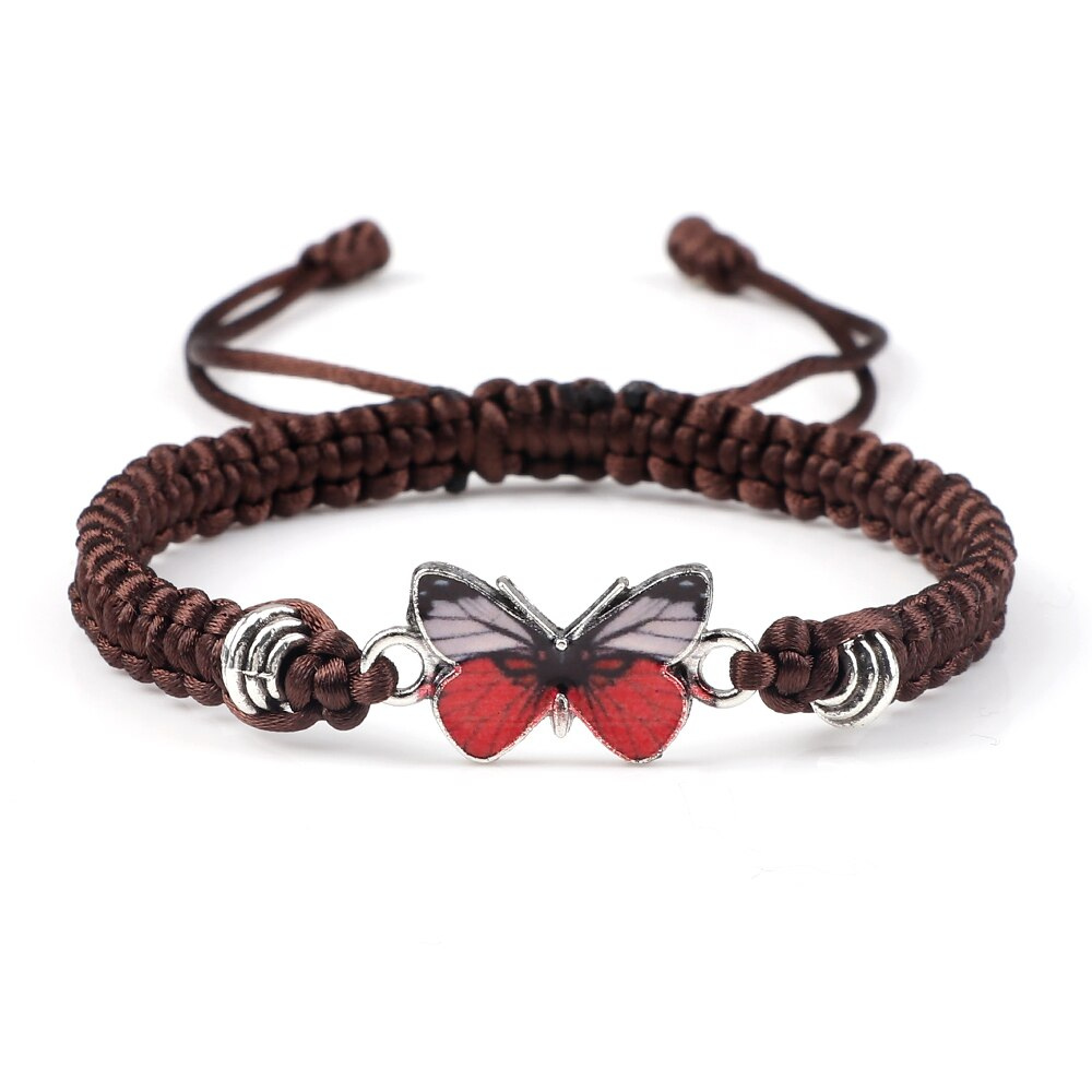 Bracelet Papillon Rouge