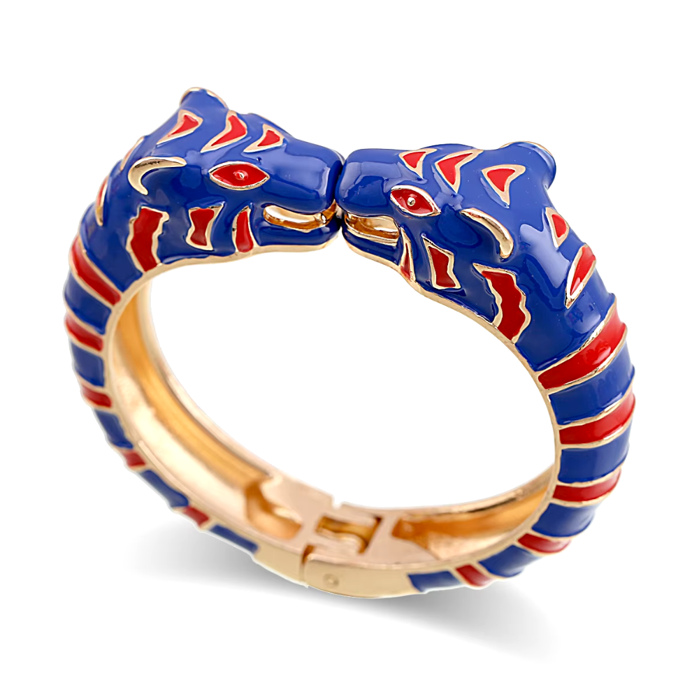 Bracelet Tigre Couleurs Bleu Roi