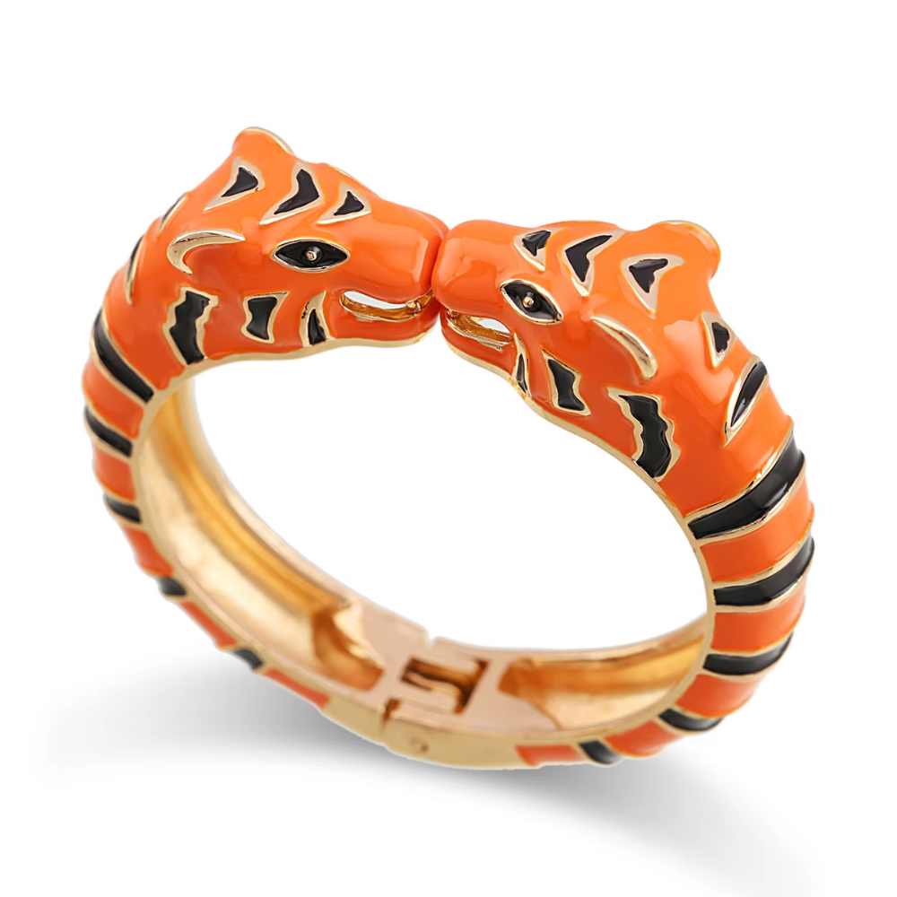 Bracelet Tigre Couleurs Orange Foncé