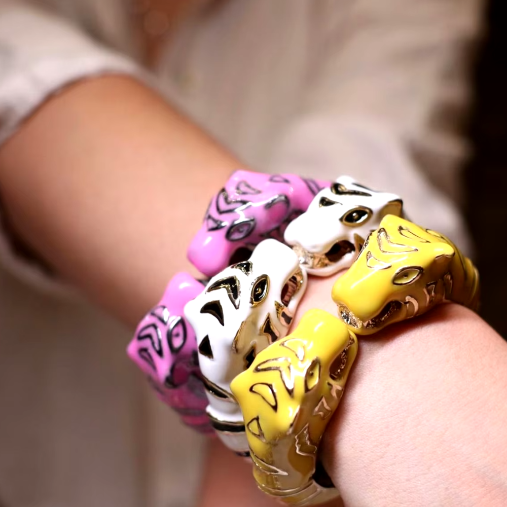 Bracelet Tigre Couleurs Acier