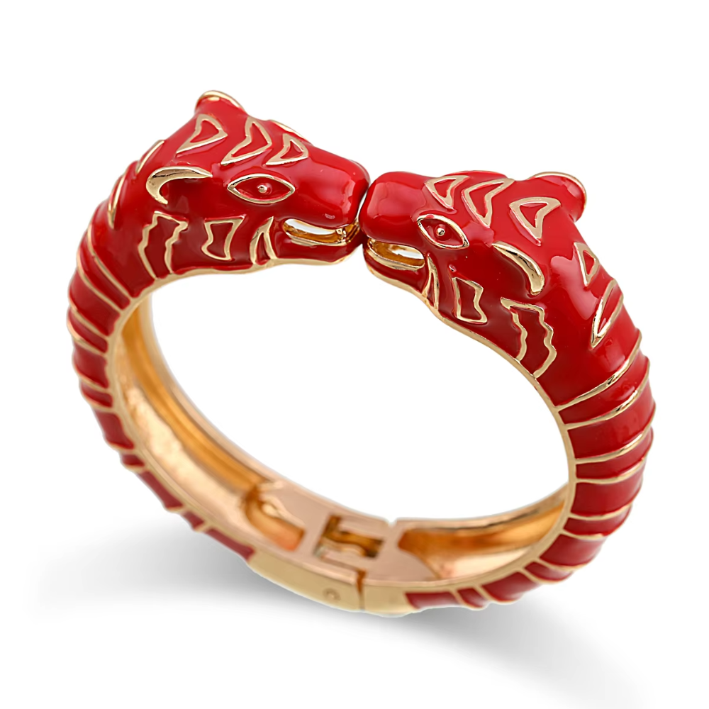 Bracelet Tigre Couleurs Rouge