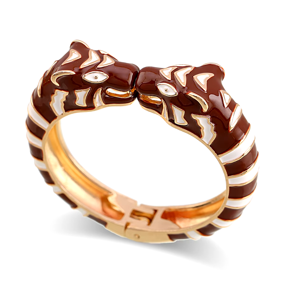 Bracelet Tigre Couleurs Rouge Foncé