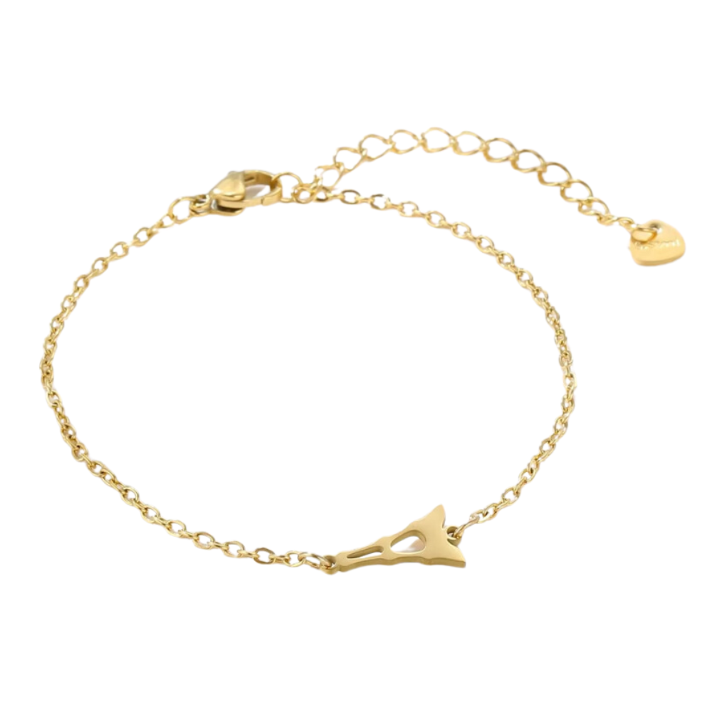 Bracelet avec Tour Eiffel or