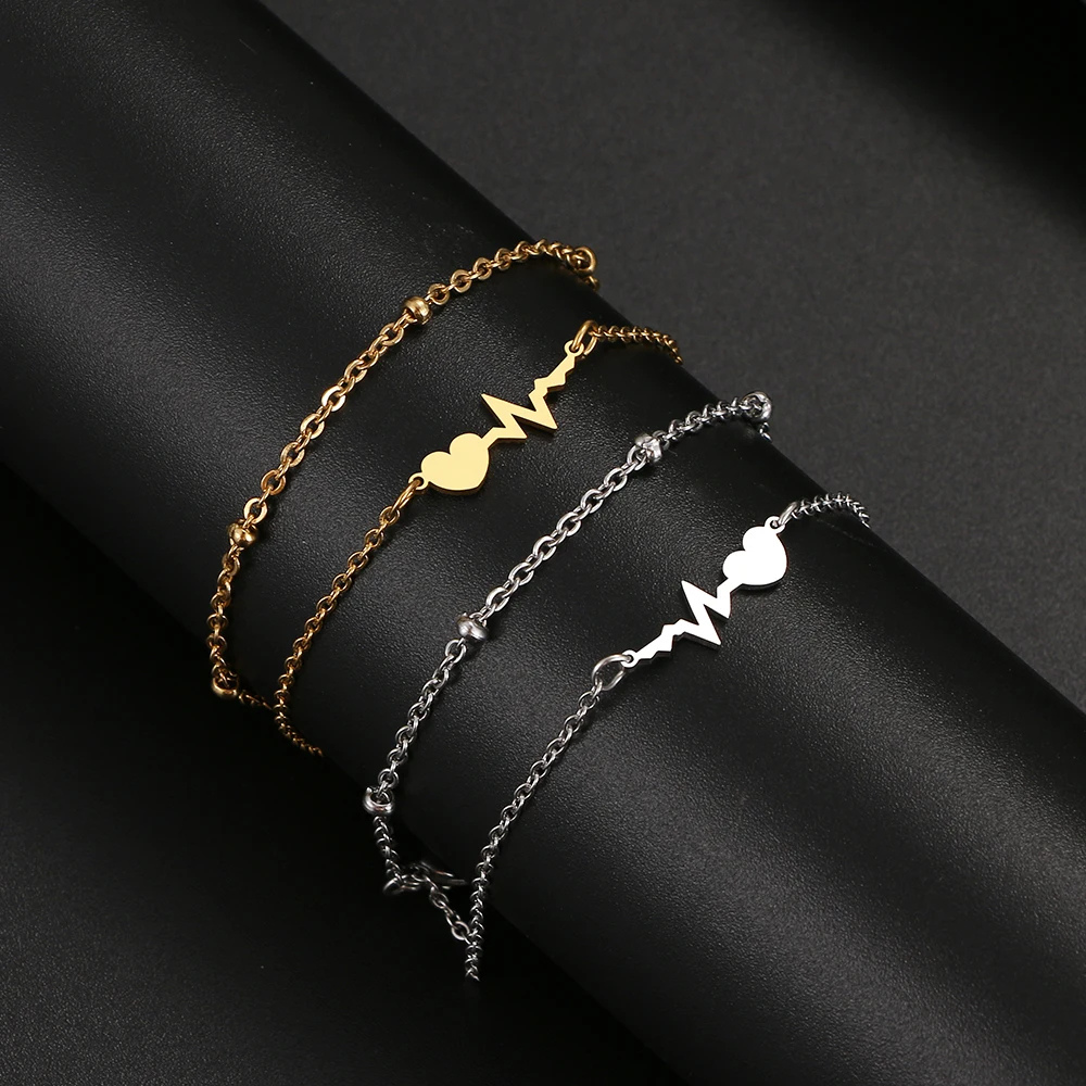 Bracelet Battement de Cœur argent
