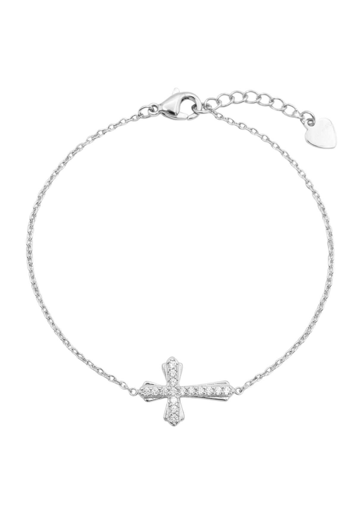 Bracelet Croix avec Strass