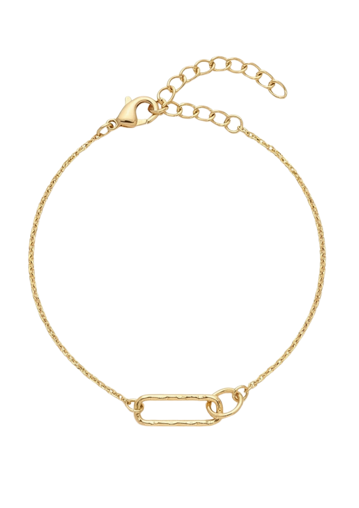 Bracelet Maillon Rectangulaire Design