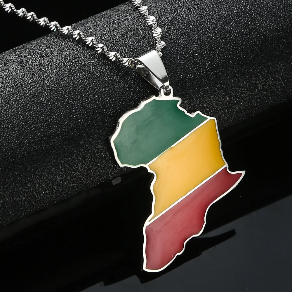 Collier Afrique Congo Argent