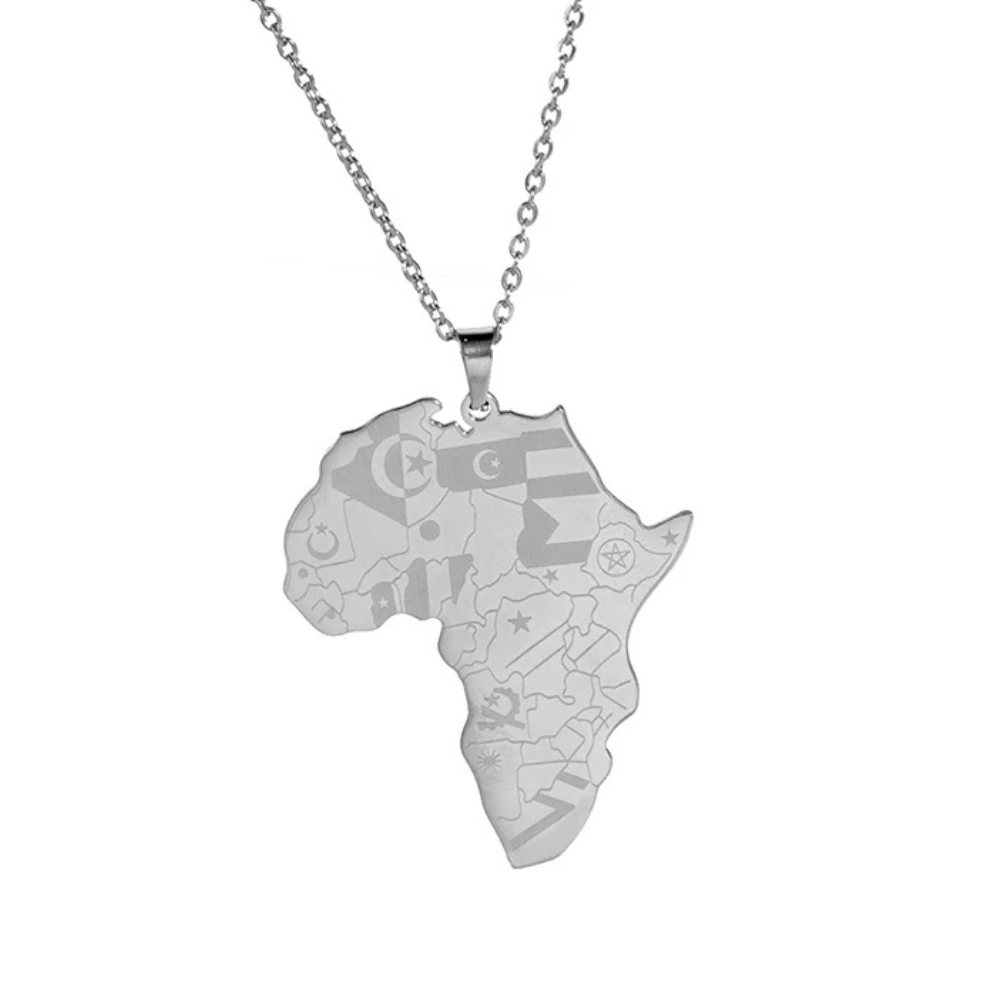 Collier Afrique Drapeau