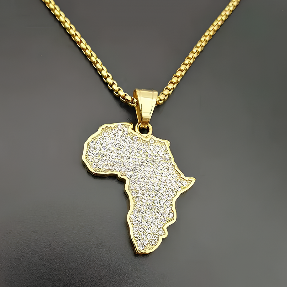 Collier Afrique Strass