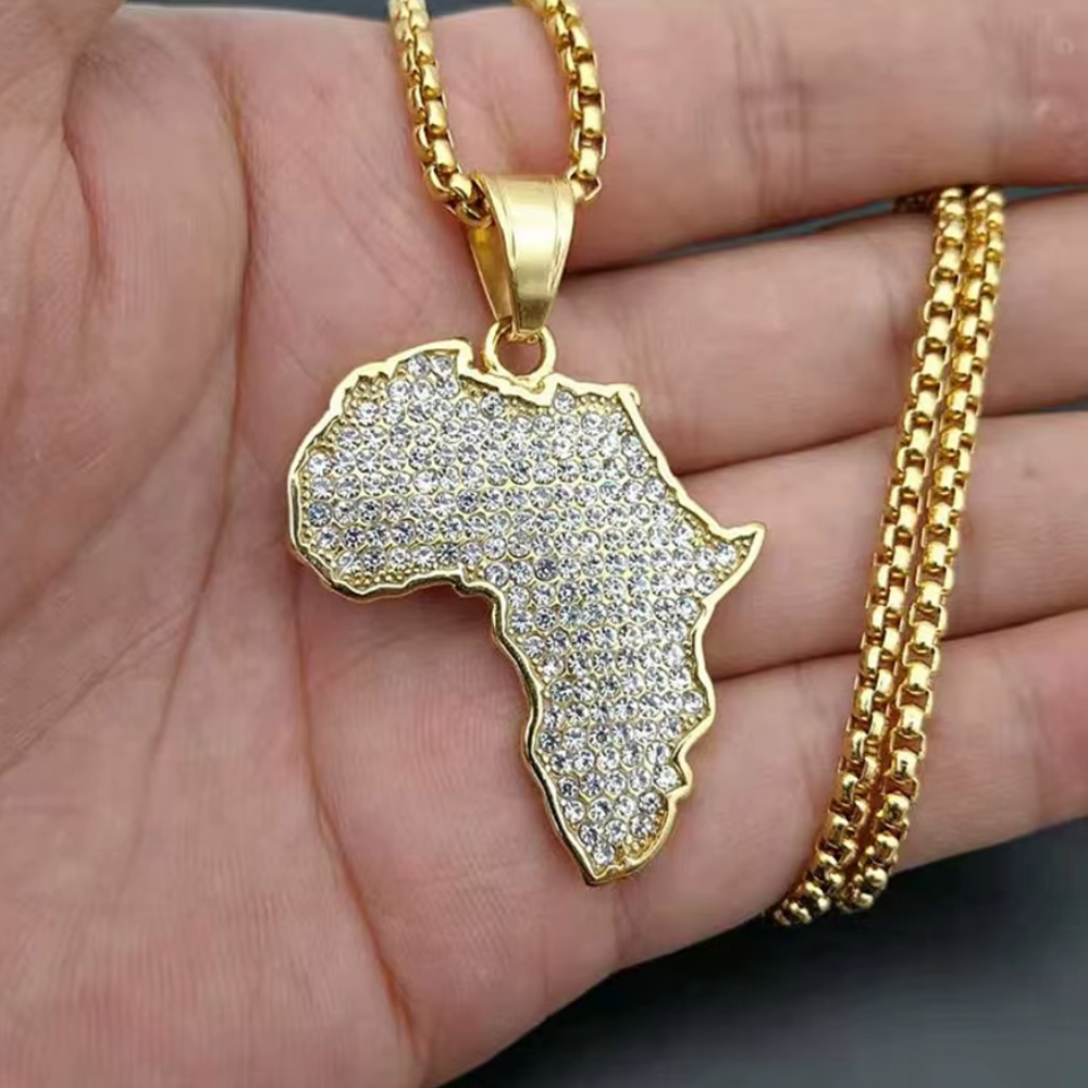 Collier Afrique Strass