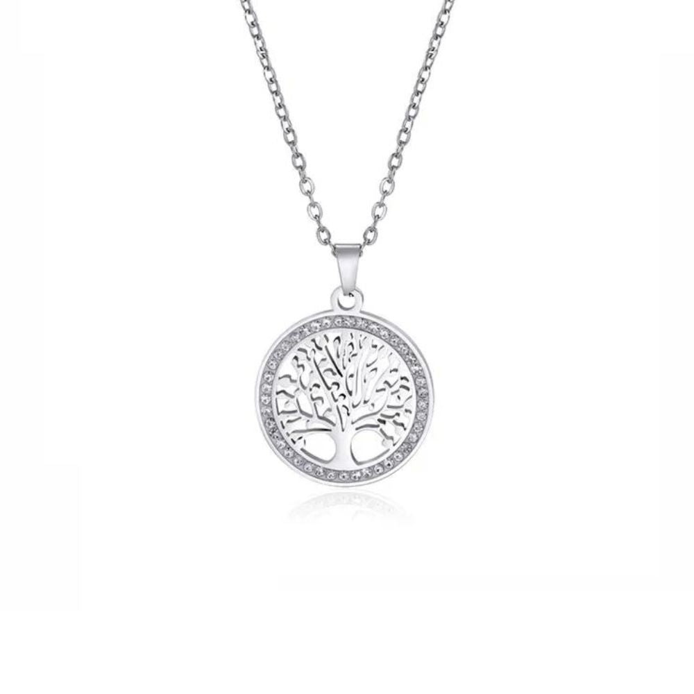 Collier Arbre de Vie Acier