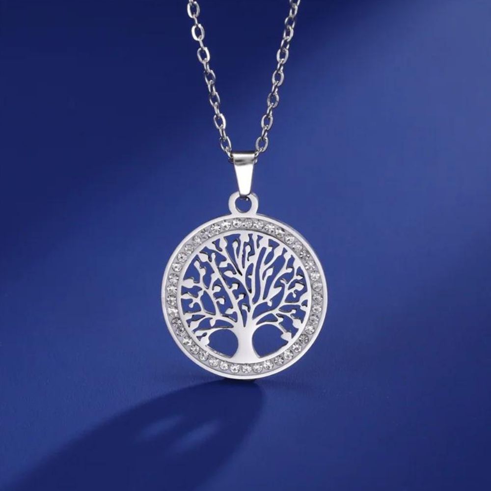 Collier Arbre de Vie Acier