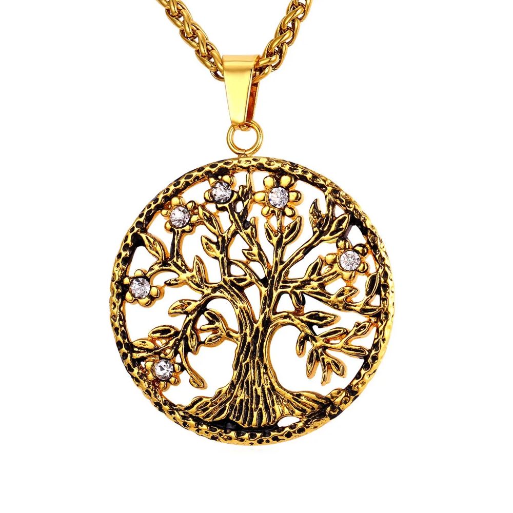 Collier Arbre de Vie Ancien