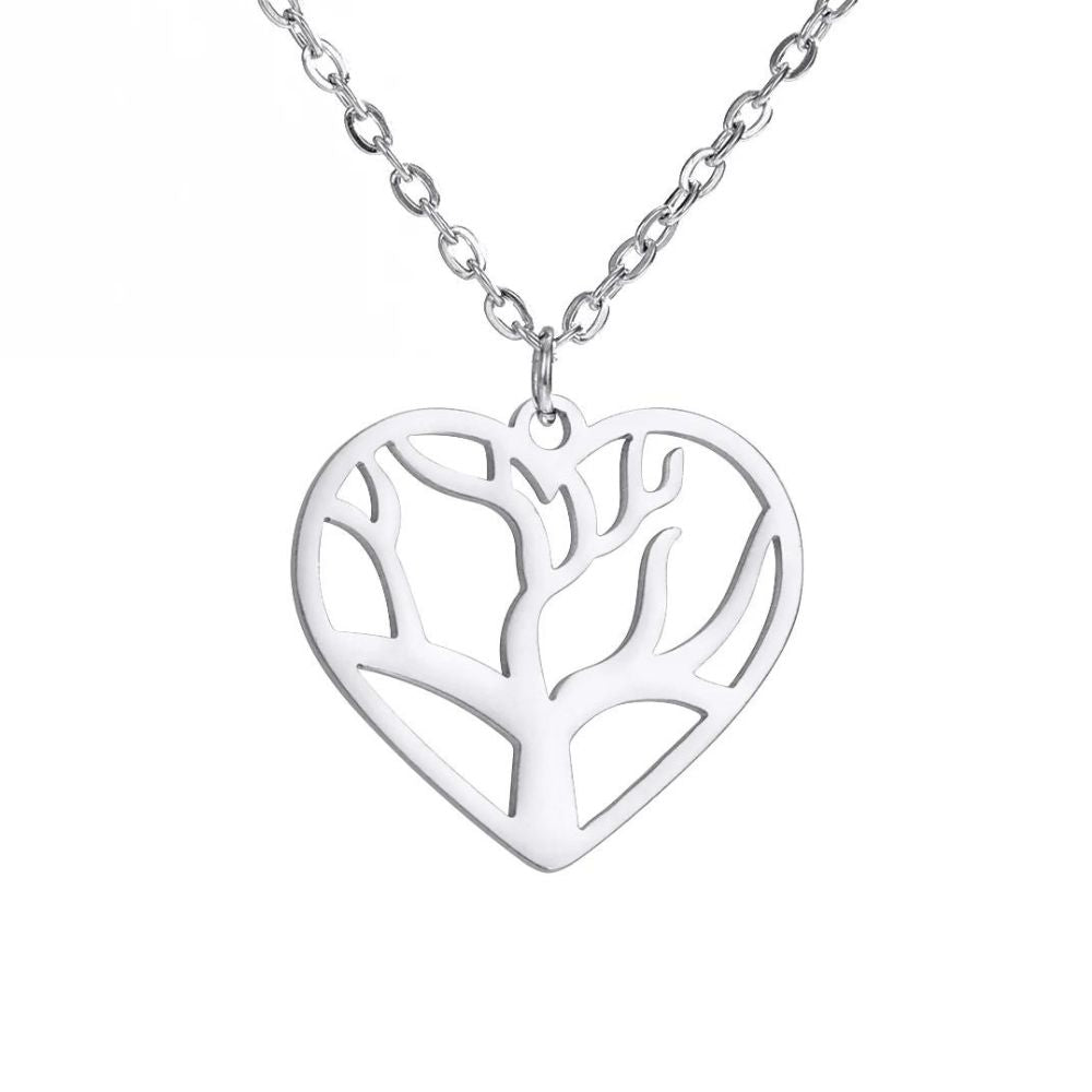 Collier Arbre de Vie Coeur