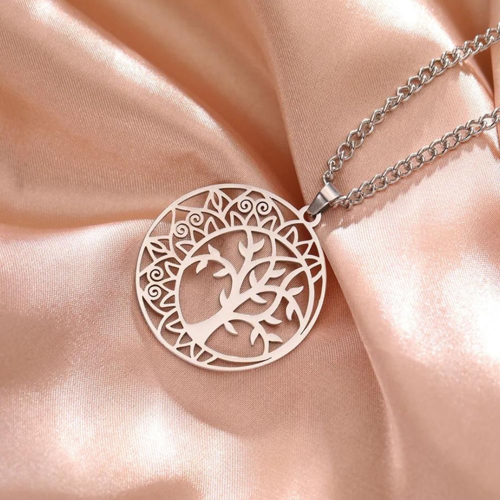 Collier Arbre de Vie Design Métal