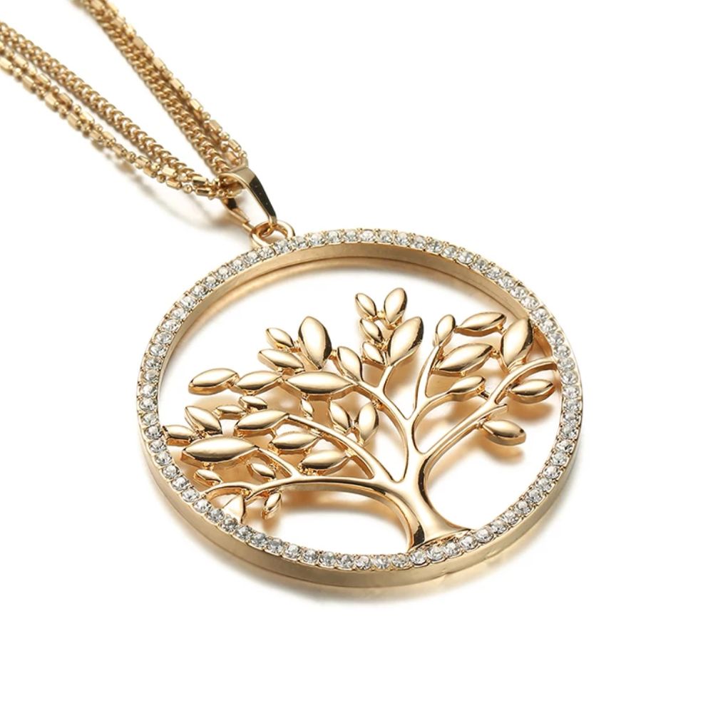 Collier Arbre de Vie Diamant