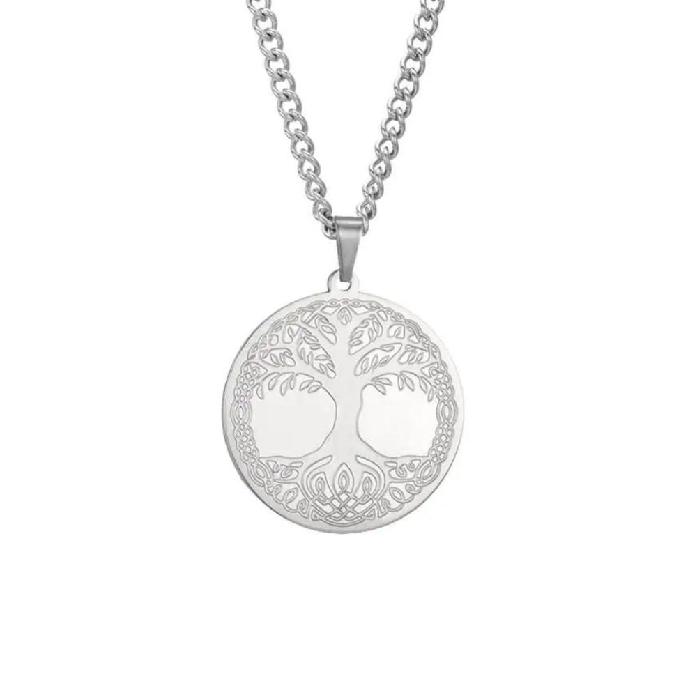 Collier Arbre de Vie Gravé