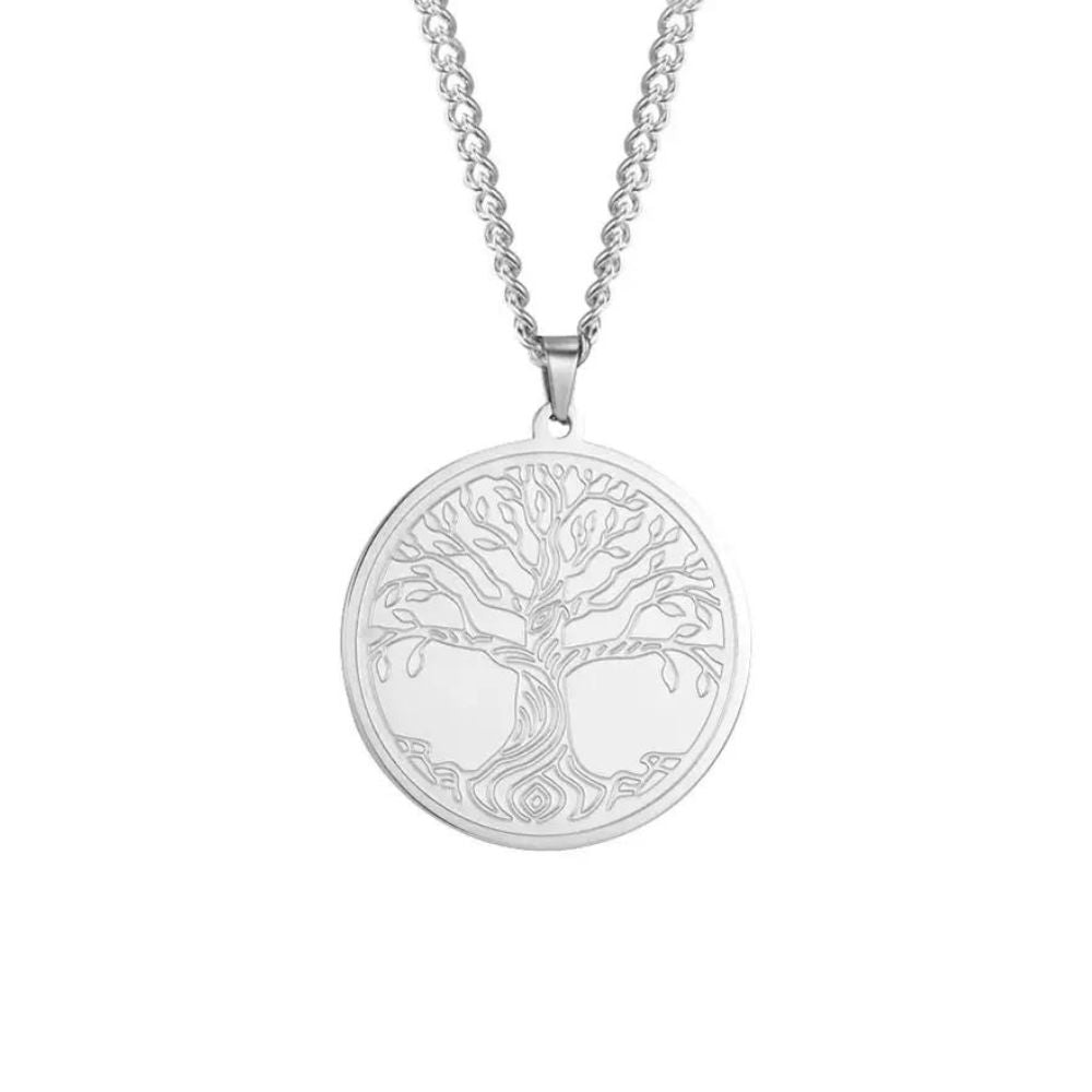 Collier Arbre de Vie Gravé