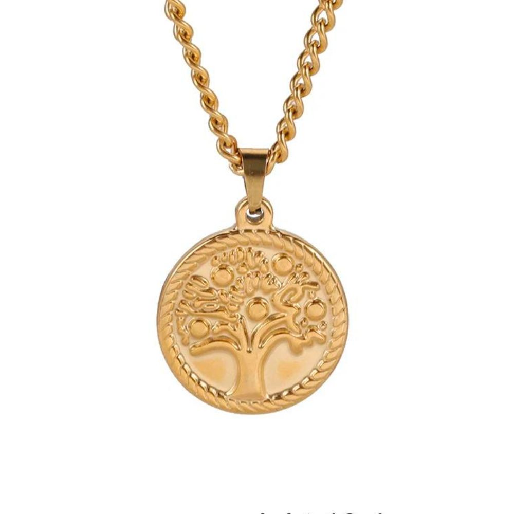 Collier Arbre de Vie Médaille 