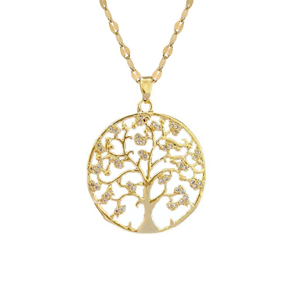 Collier Arbre de Vie Or Jaune