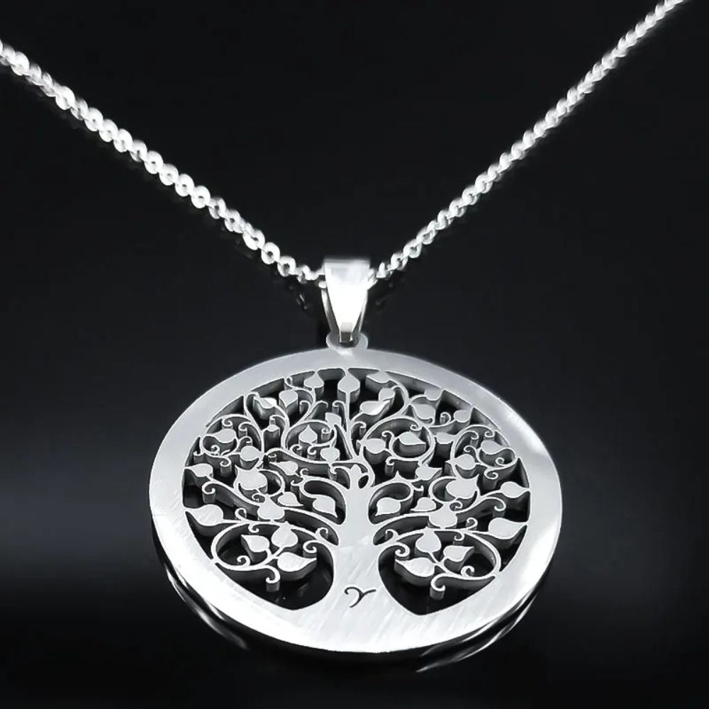 Collier Arbre et diamants