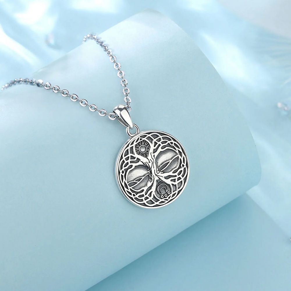 Collier Médaille Arbre homme