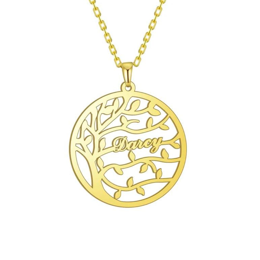 Collier Arbre de Vie Prénom  