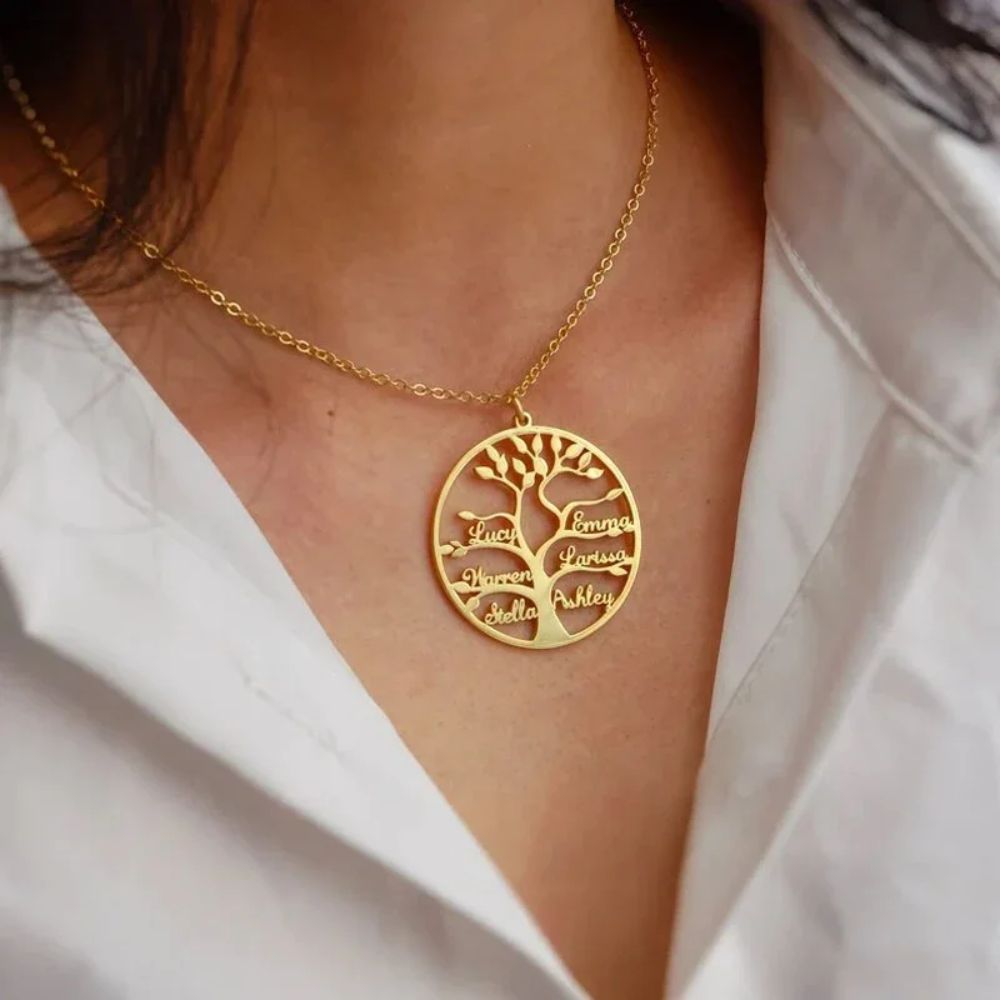 Collier Arbre de Vie Personnalisé