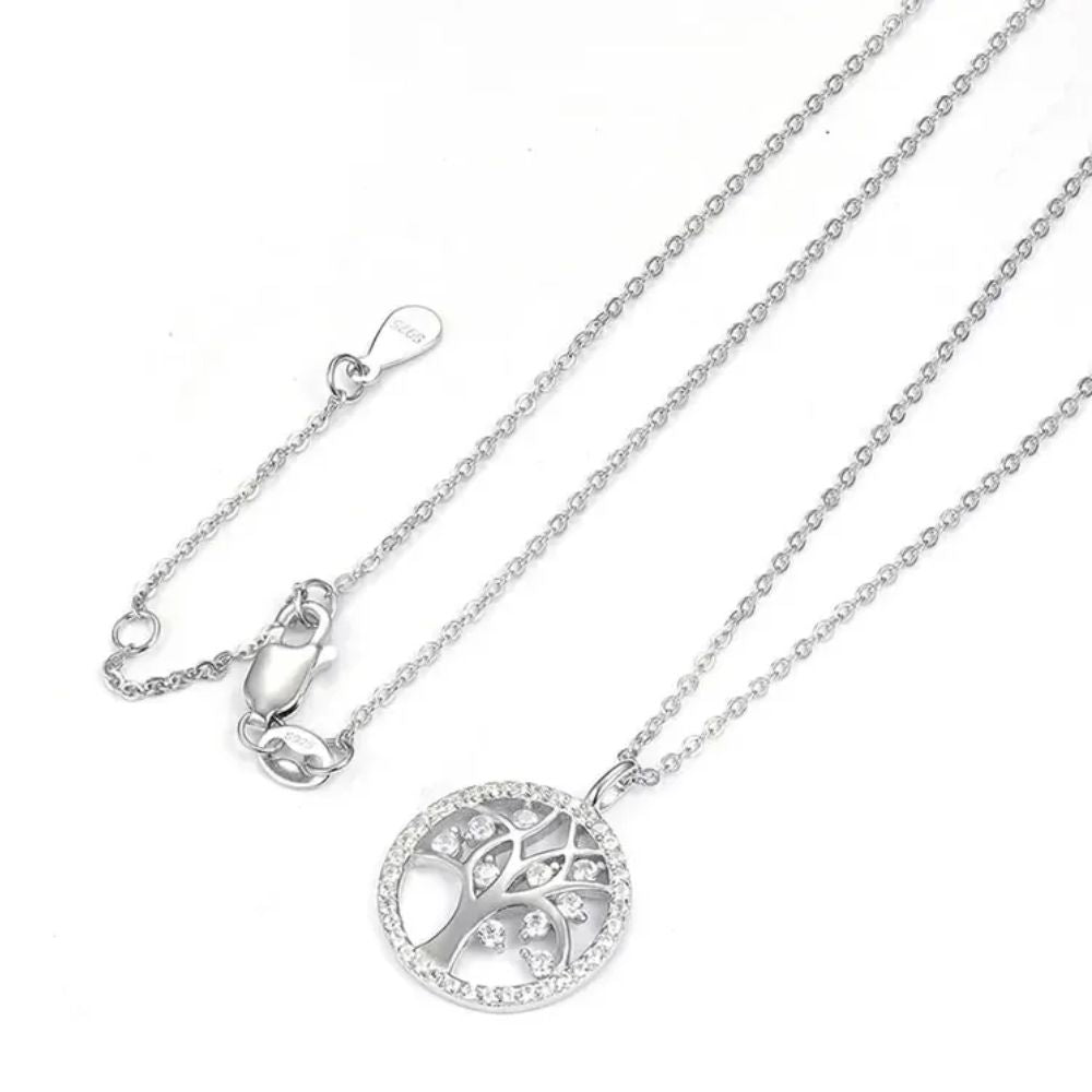 Collier Arbre Diamants