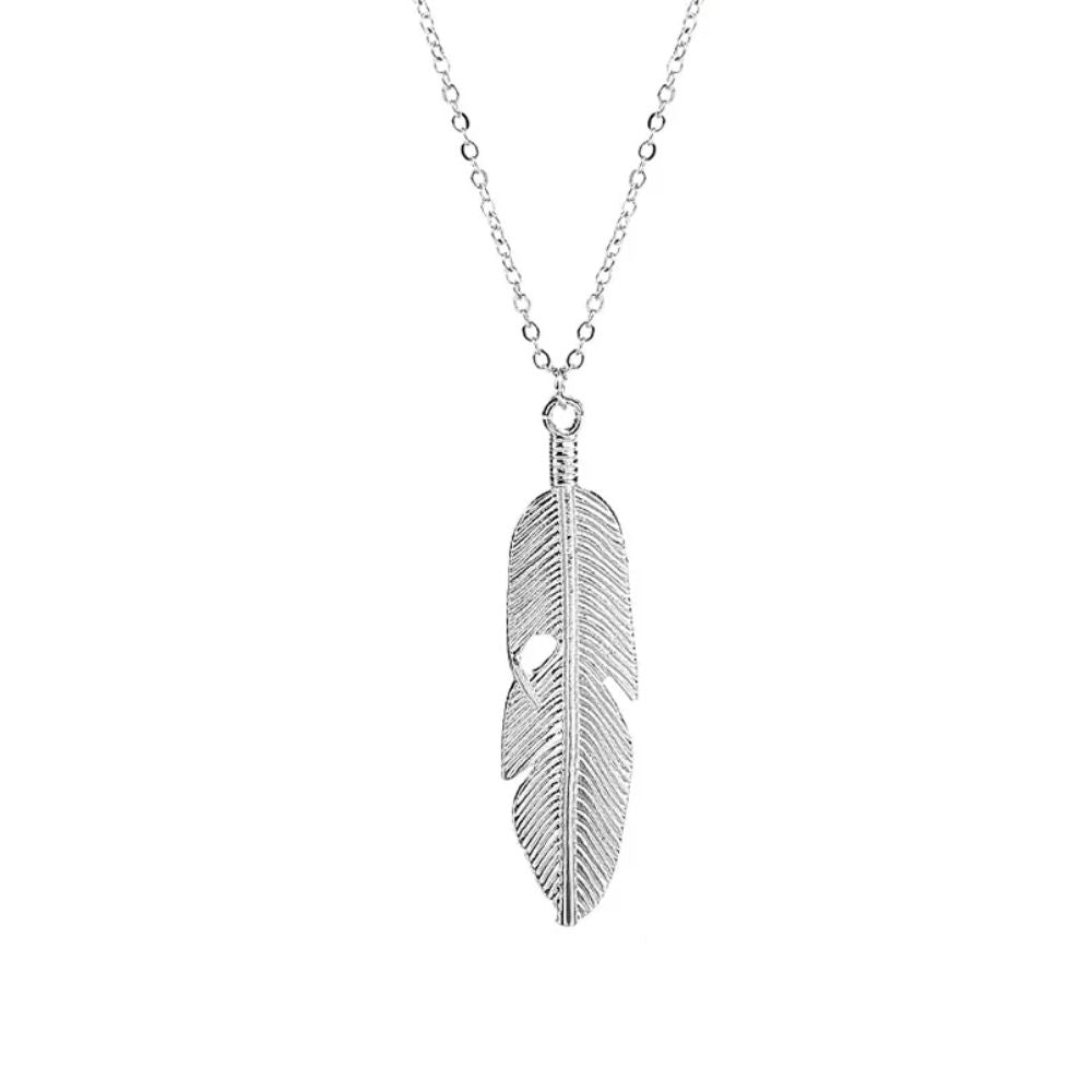 Collier avec Plume