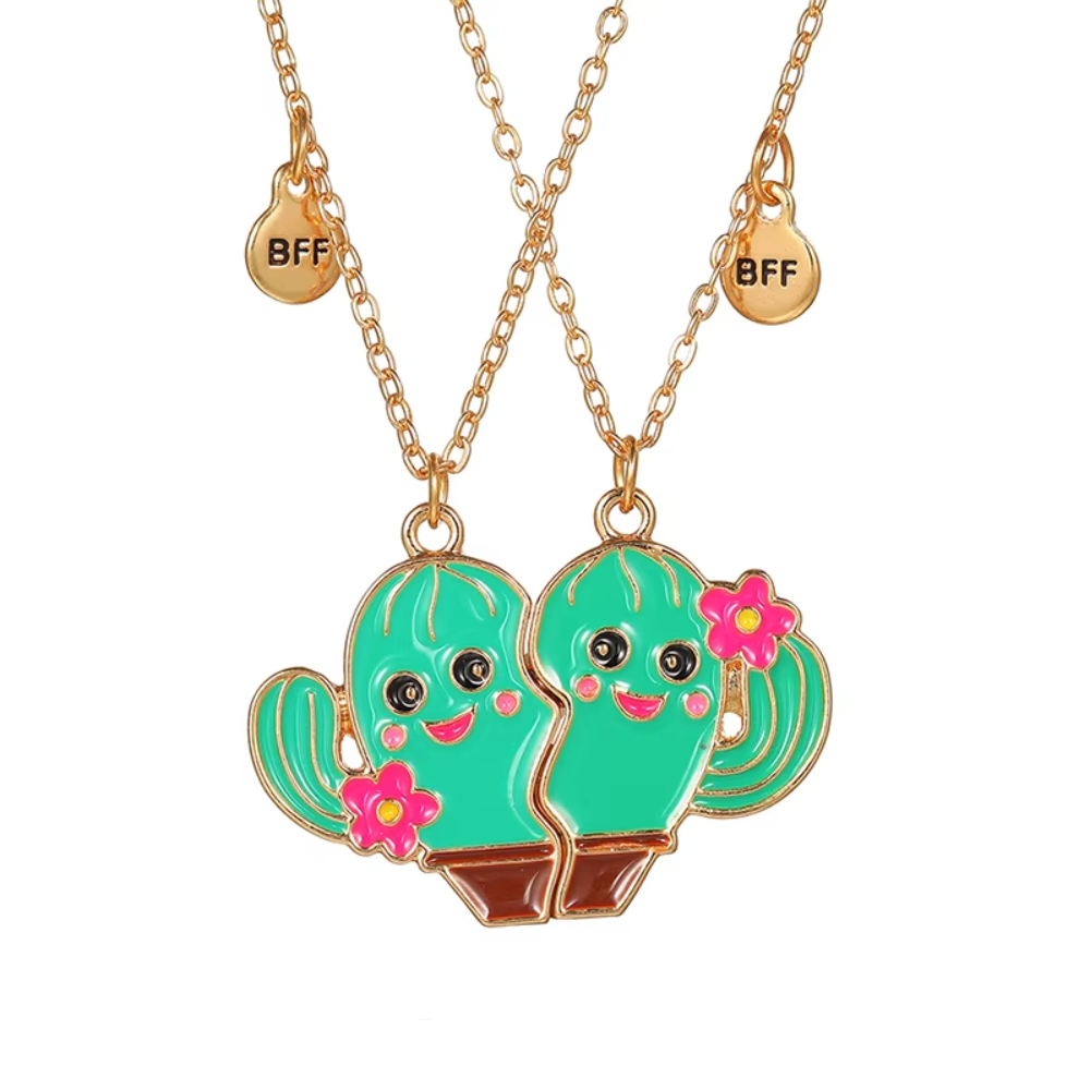 Collier Cactus BFF