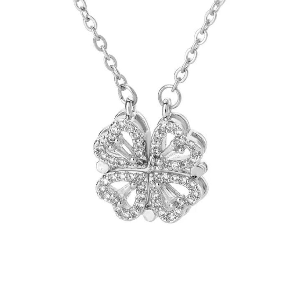 Collier Cœurs en Fleur