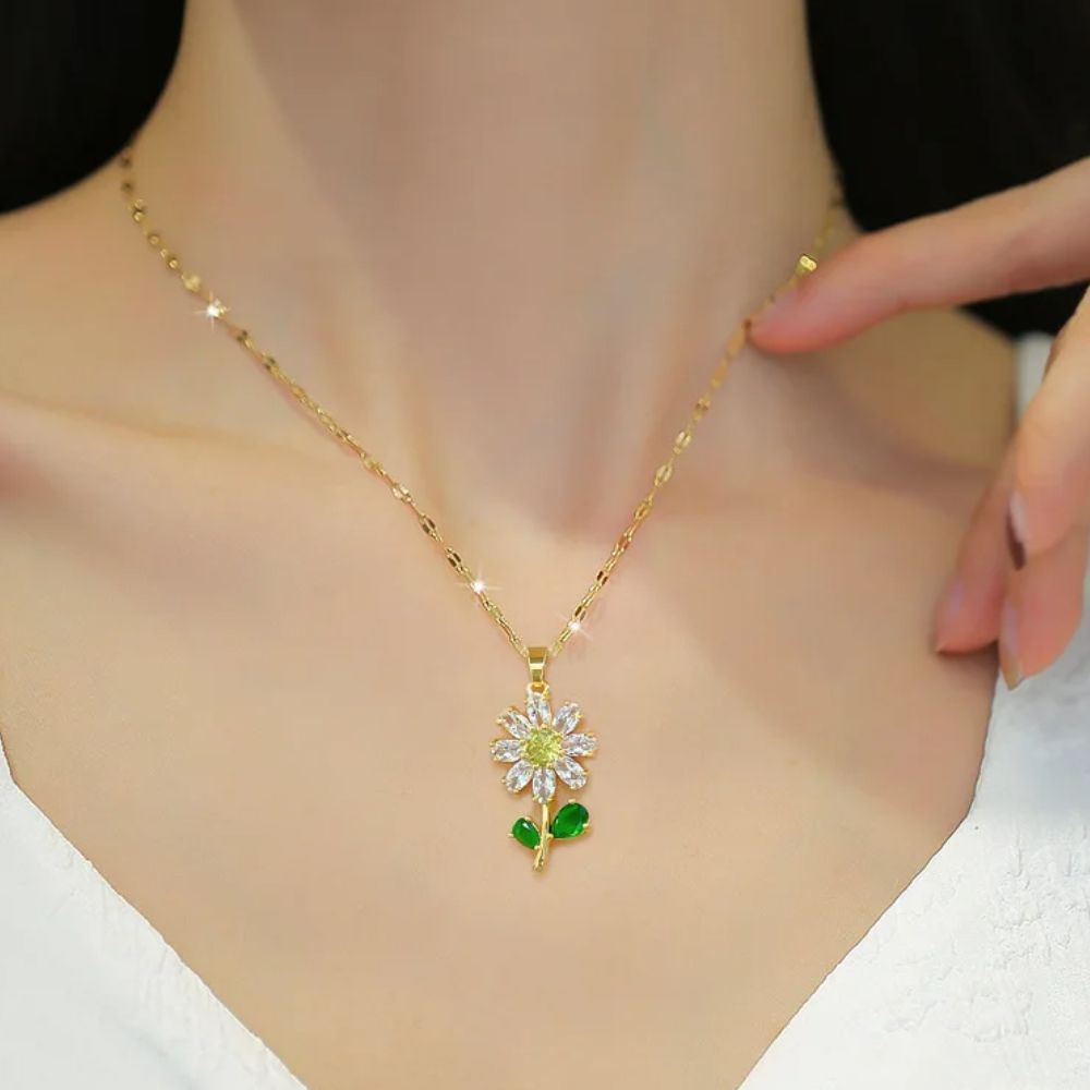 Collier Fleur Marguerite