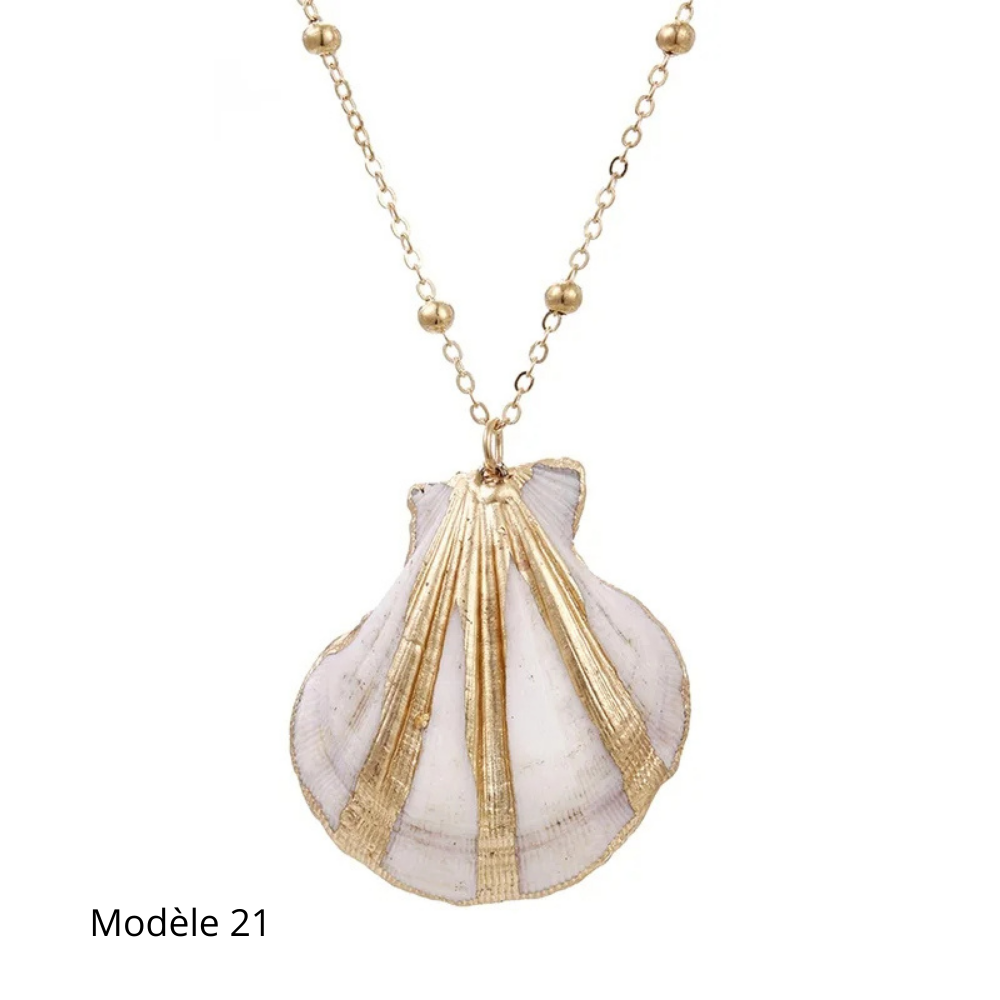 Collier Coquillage Naturel