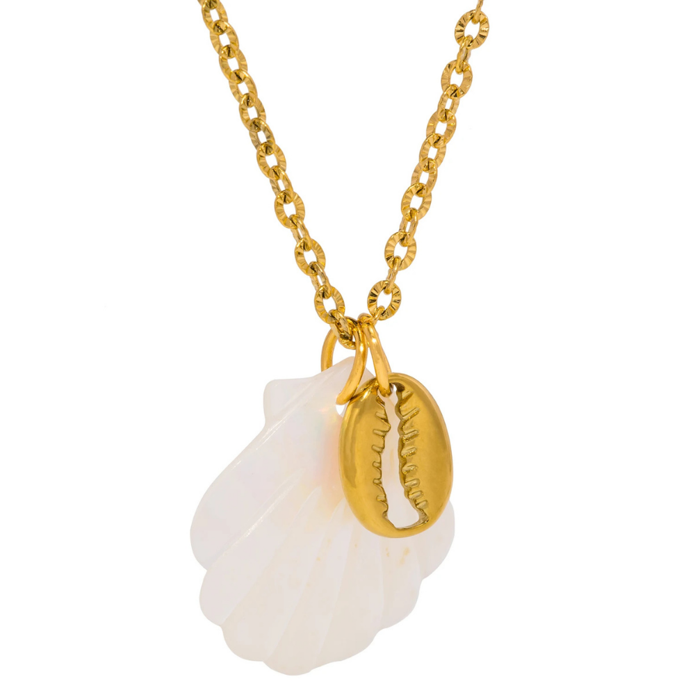 Collier Coquillage Nacre pas cher