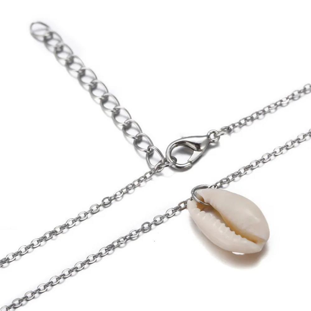 Collier Breloque Coquillage Cauris pas cher