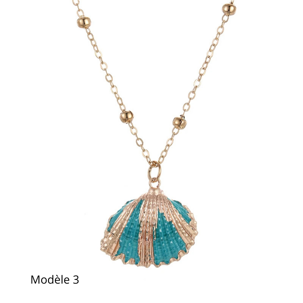 Collier Coquillage Naturel pas cher