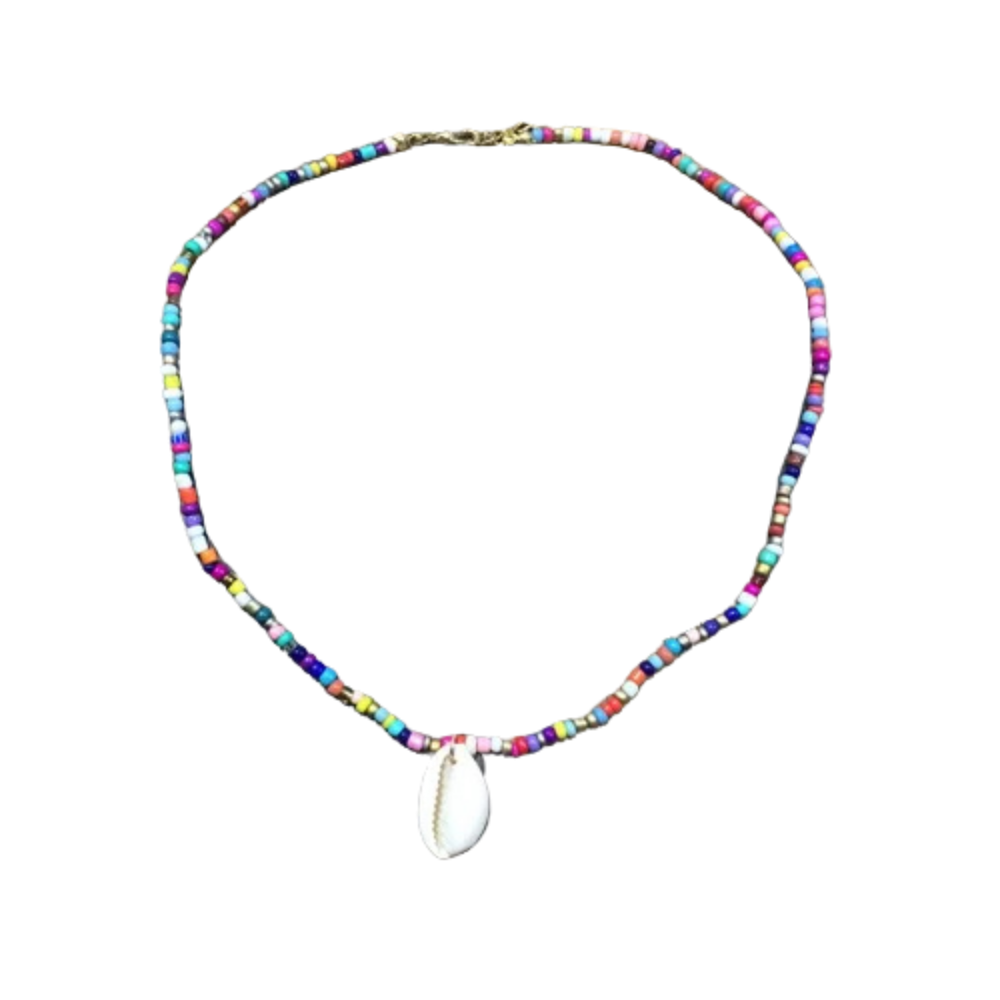 Collier Perle Couleur Coquillage pas cher