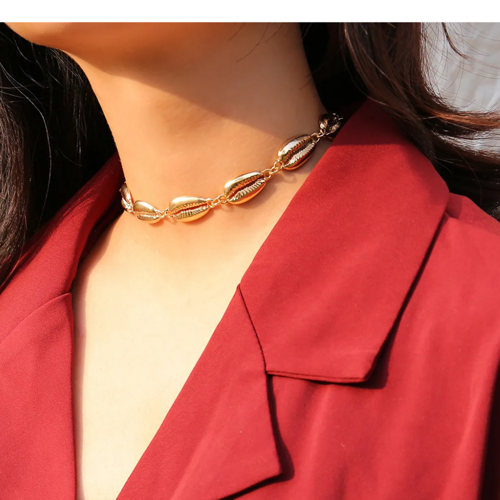 Collier Ras de Cou Coquillage
