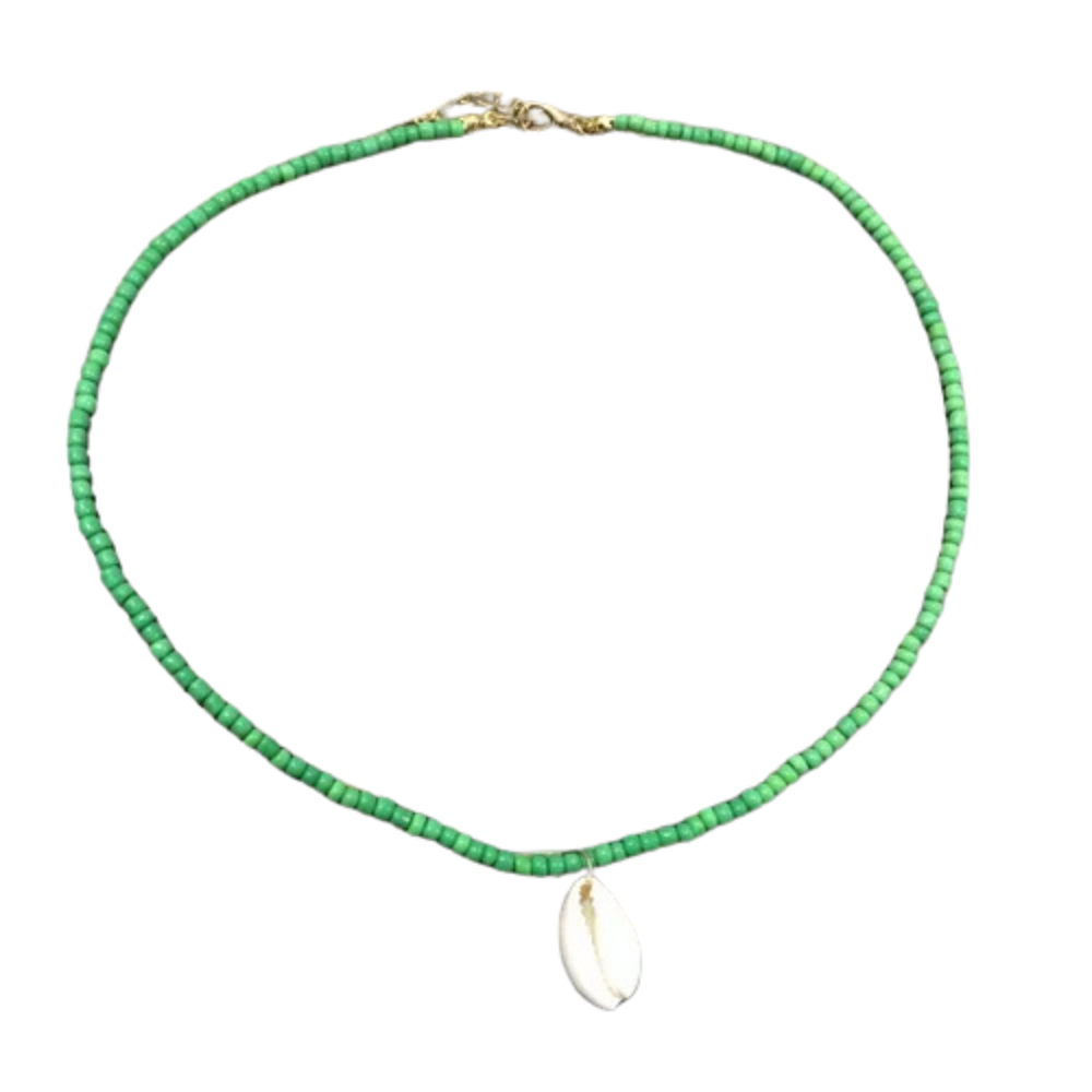 Collier Perle Couleur Coquillage tendance