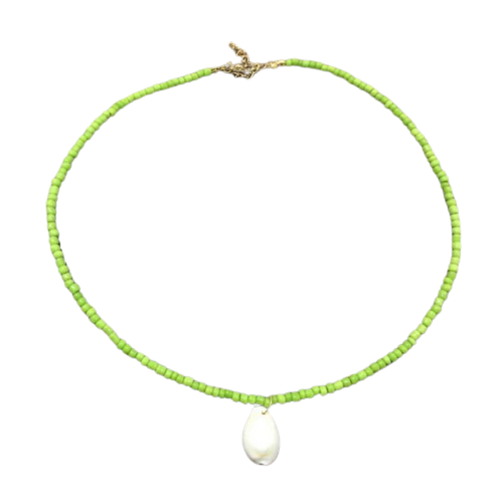 Collier Perle Couleur Coquillage