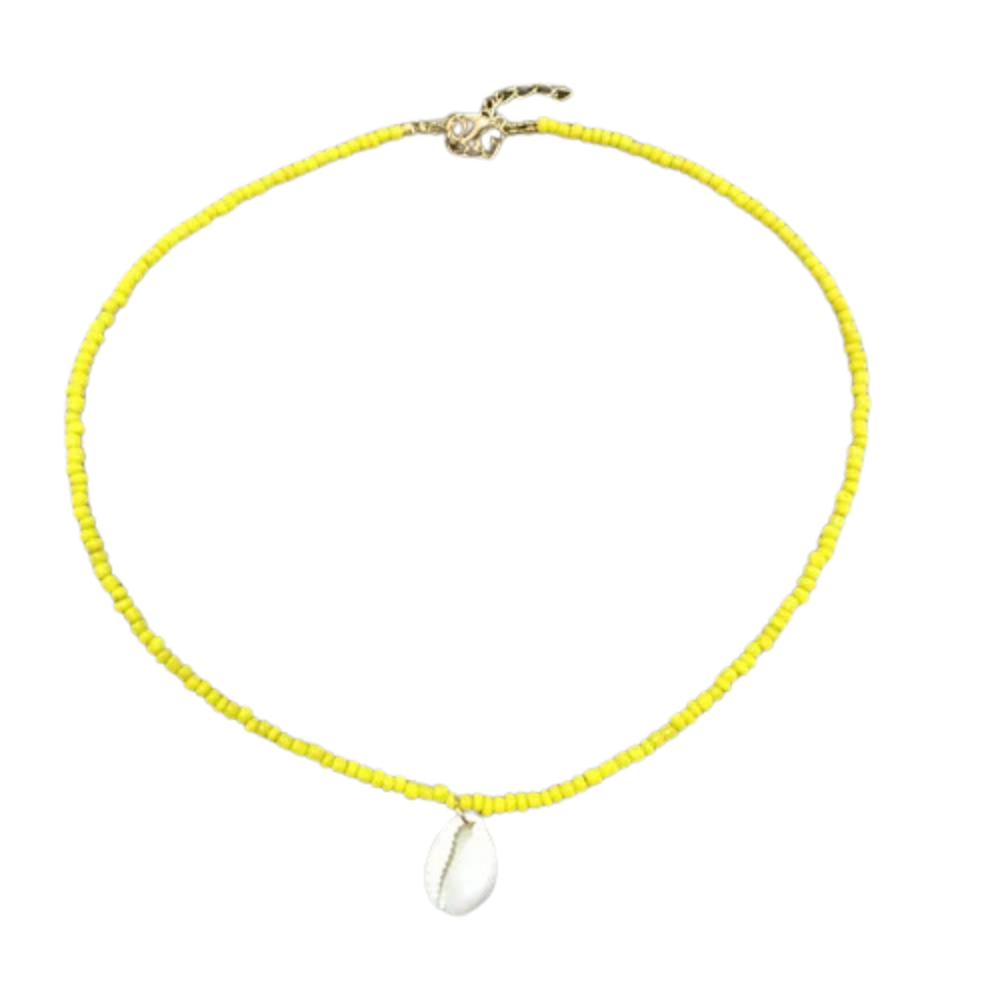 Collier Perle Couleur Coquillage