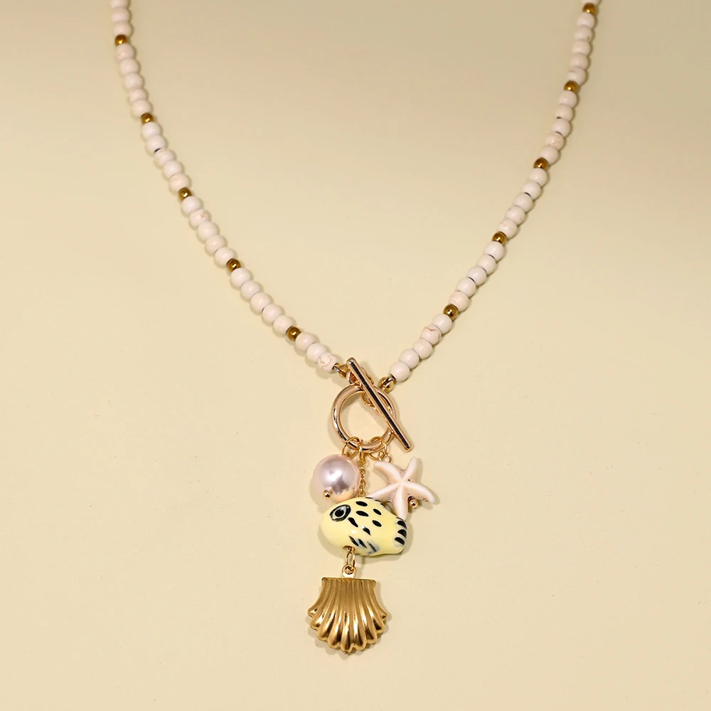 Collier Coquillage Fantaisie