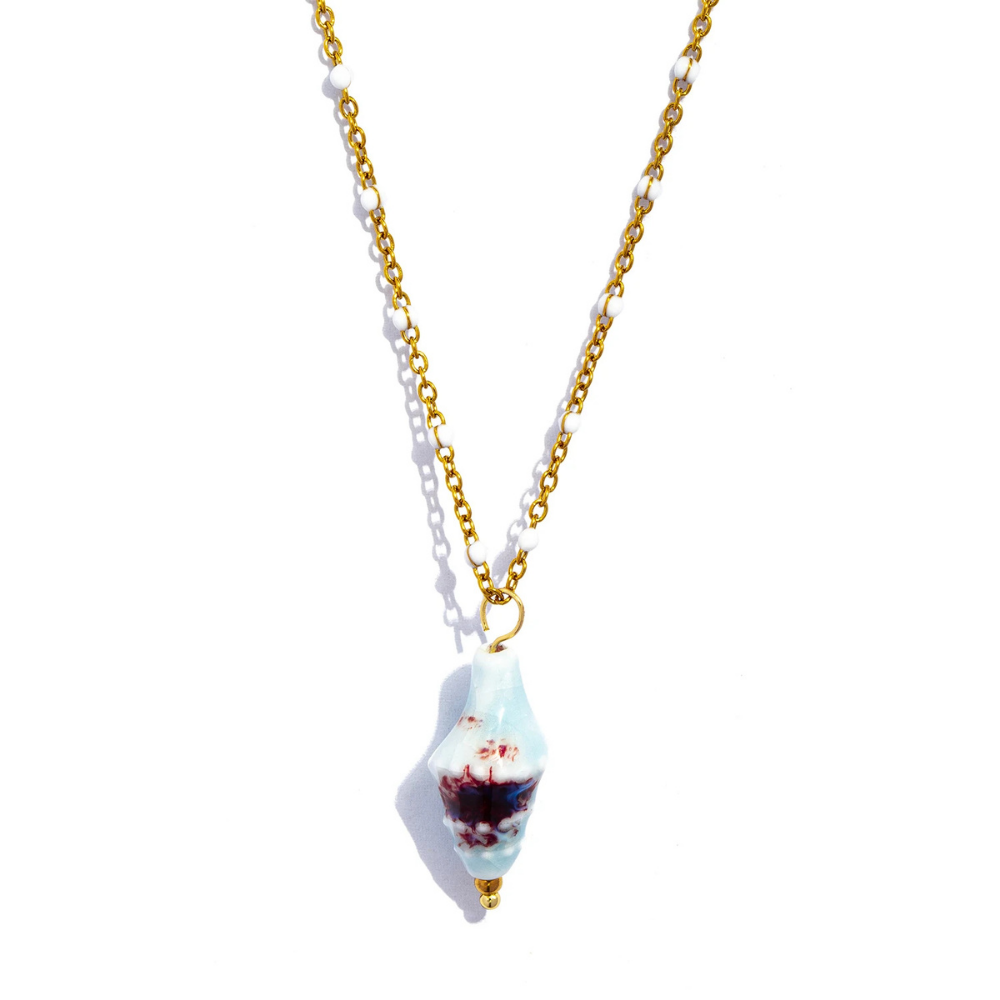 Collier Coquillage Cône pas cher
