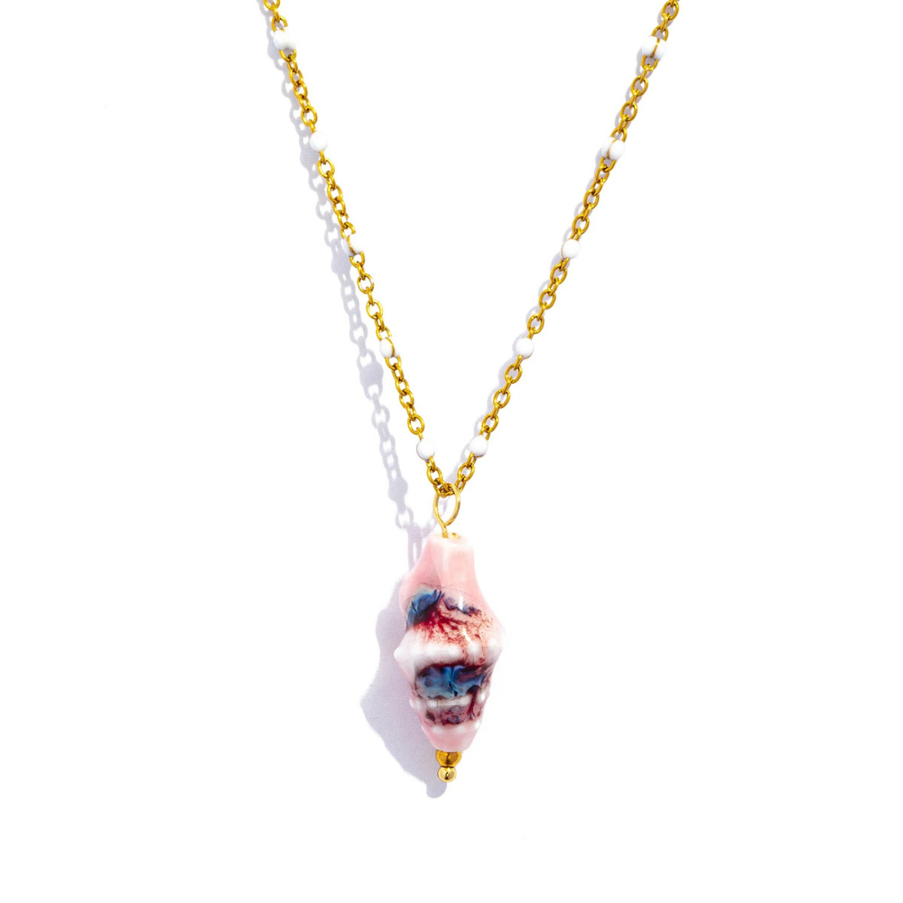 Collier Coquillage Cône pas cher