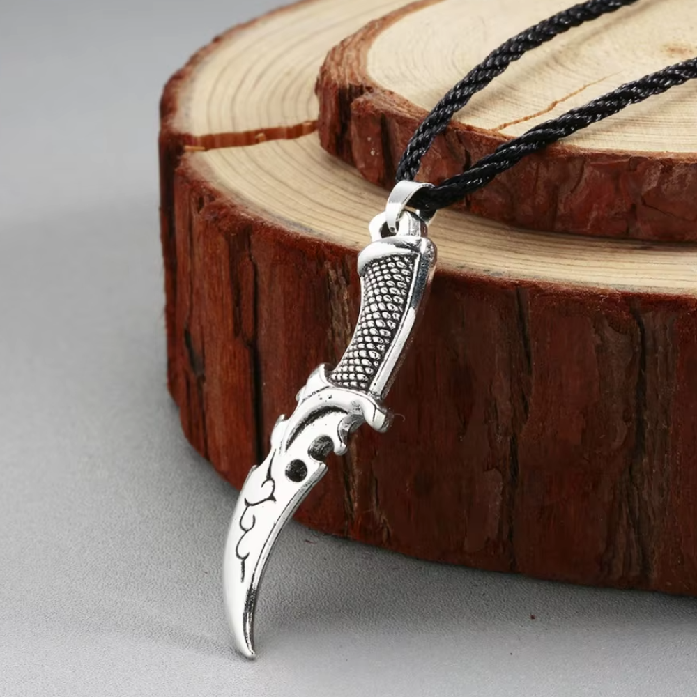 Collier Couteau Viking Acier