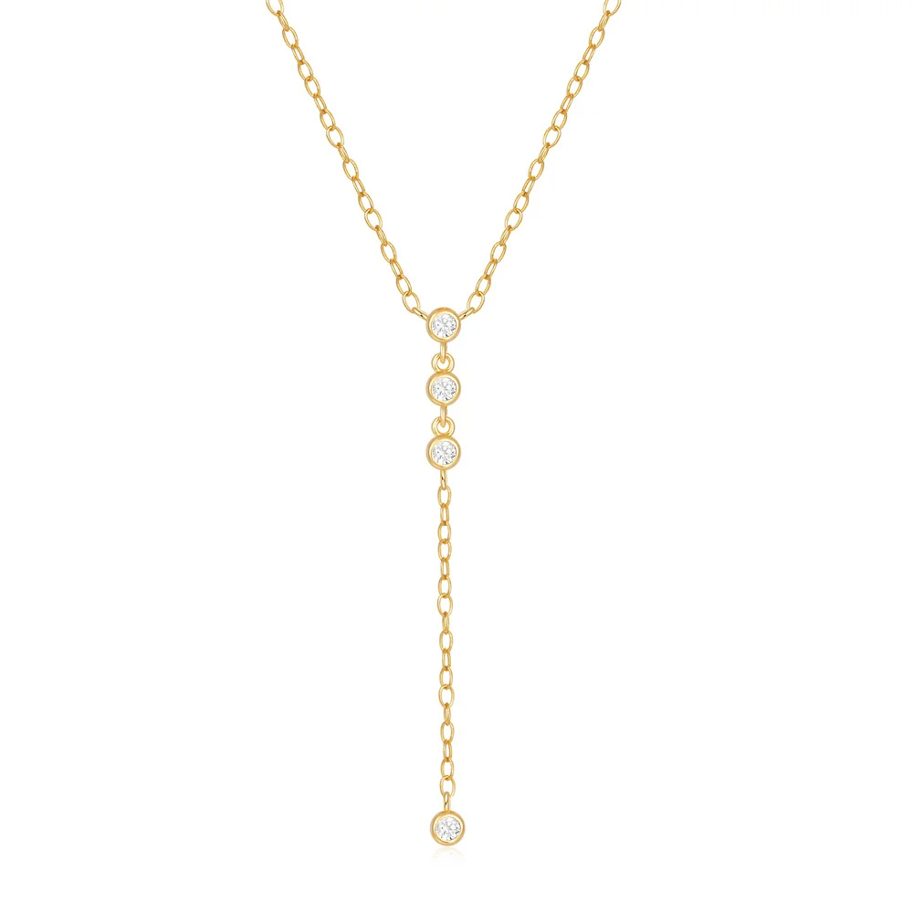 Collier en Y Strass