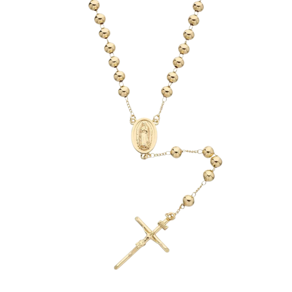 Collier en Y Croix Or